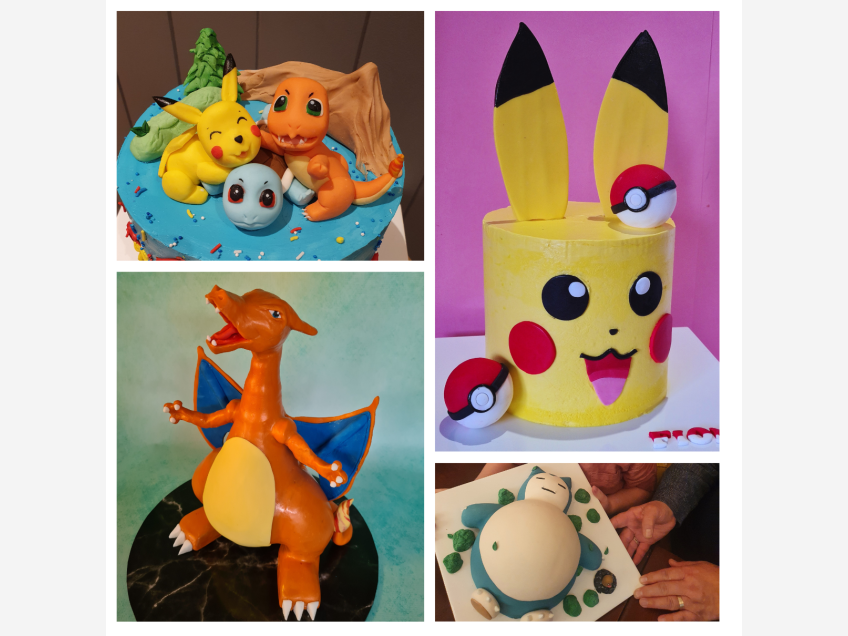 Celebration Cakes for All Occasions - Christchurch - Pokémon cakes