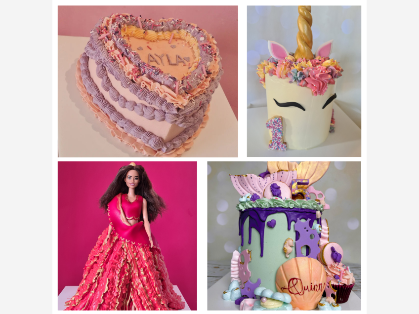Celebration Cakes for All Occasions - Christchurch - Mermaid cakes, Barbie cakes and unicorns